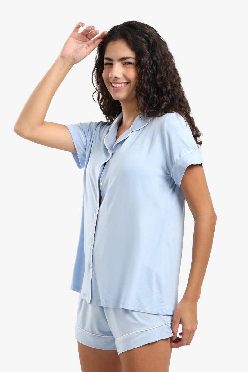 Carina Classic Poplin Pyjama Set - Image 2